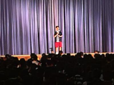 生徒会長挨拶